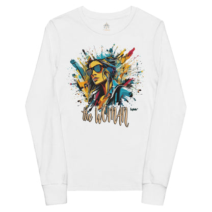 the WOMAN 'Empowerer' Youth Long Sleeve T-Shirt